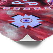 Indische mandala perfect poster (Hoek)