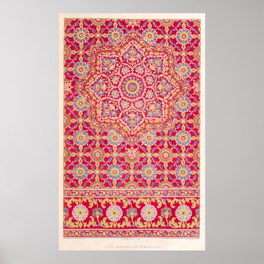 Indische Mandala Poster (Voorkant)