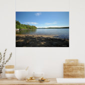 Indische meer in de Adirondacks druk 08 036 Poster (Keuken)