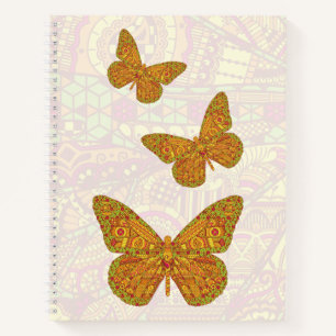 Indische Monarch Spiraal Notebook Notitieboek