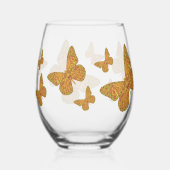 Indische Monarch Wijnglas Zonder Voet (Achterkant)