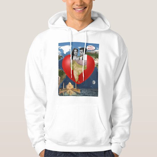 Indische moslim hoodie (Voorkant)