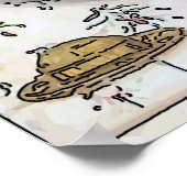 Indische, Mughal Woman, prinses Poster (Hoek)