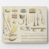 Indische muziekinstrumenten, bord 23 uit Orienta Fotoplaat (Voorkant)