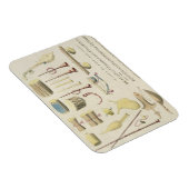 Indische muziekinstrumenten, bord 23 uit Orienta Magneet (Rechterzijde)