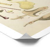 Indische muziekinstrumenten, bord 23 uit Orienta Poster (Hoek)