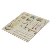 Indische muziekinstrumenten, bord 23 uit Orienta Tegeltje (Zijkant)