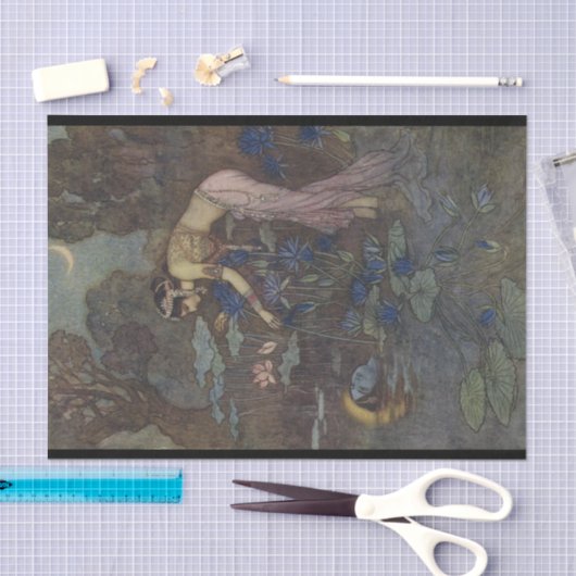 Indische mythe- en lijfeigenpapier tissuepapier (Craft)