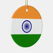 Indische nationale vlag keramisch ornament (Rechts)
