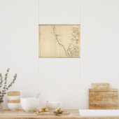 Indische nederzettingen Californië Poster (Keuken)