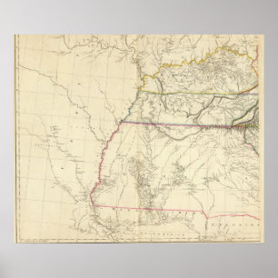 Indische nederzettingen in Noord-Amerika 3 Poster