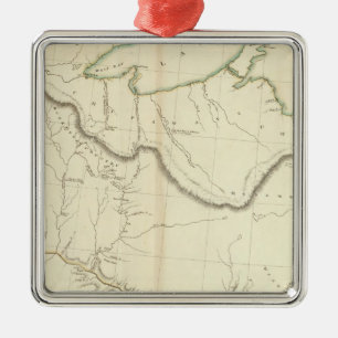 Indische nederzettingen in Noord-Amerika 4 Metalen Ornament