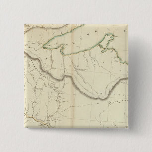 Indische nederzettingen in Noord-Amerika 4 Vierkante Button 5,1 Cm