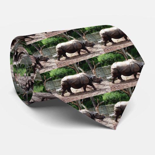 Indische neushoorns stropdas (Opgerold)
