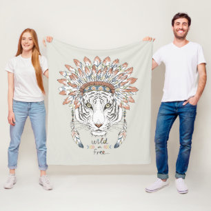 Indische Nigerese opperbevelhebber Fleece Deken