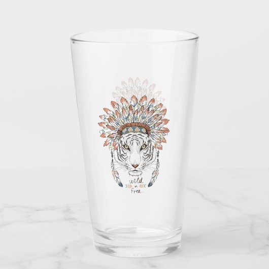 Indische Nigerese opperbevelhebber Glas (Voorkant)