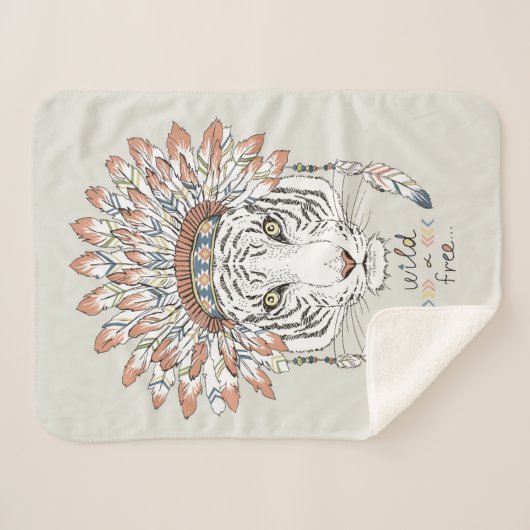 Indische Nigerese opperbevelhebber Sherpa Deken (Voorkant (horizontaal))