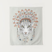 Indische Nigerese opperbevelhebber Wandkleed (Voorkant)