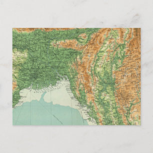 Indische noordoostelijke sectie briefkaart