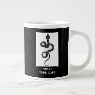 Indische nope - Cobra Snake Danger Grote Koffiekop