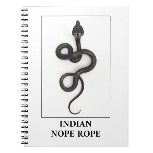 Indische nope - Cobra Snake Danger Notitieboek (Voorkant)