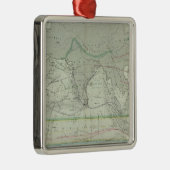 Indische Oceaan 2 Metalen Ornament (Rechts)