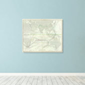Indische Oceaan 3 Canvas Afdruk (Insitu (Houten vloer))