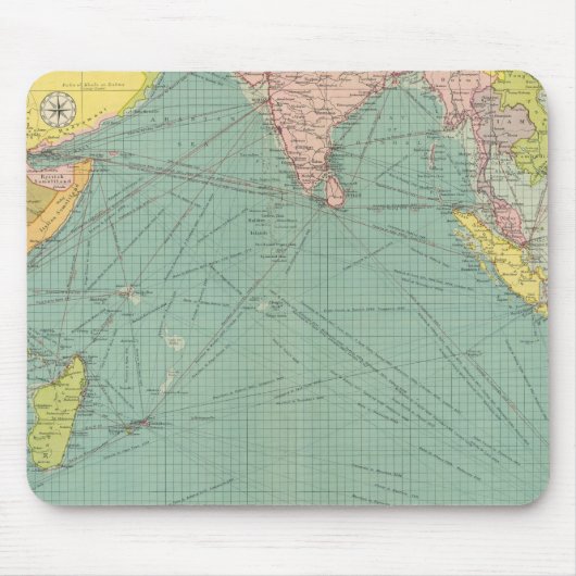 Indische Oceaan 3 Muismat (Voorkant)