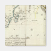 Indische Oceaan Atlas Map Magneet (Voorkant)