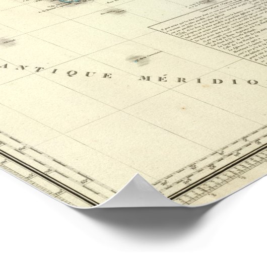 Indische Oceaan Atlas Map Poster (Hoek)