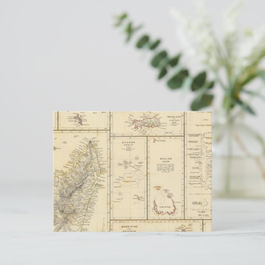 Indische Oceaan Briefkaart (Staand voorkant)