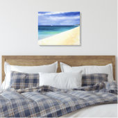 Indische Oceaan II 1995 Canvas Afdruk (Insitu (Slaapkamer))