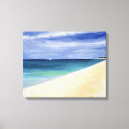 Indische Oceaan II 1995 Canvas Afdruk