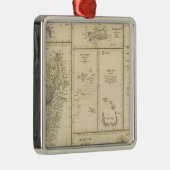 Indische Oceaan Metalen Ornament (Rechts)