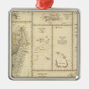 Indische Oceaan Metalen Ornament