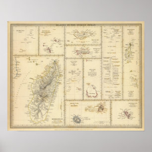 Indische Oceaan Poster