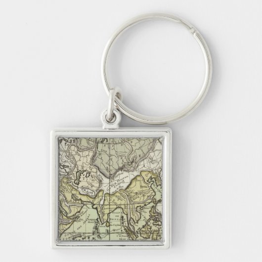 Indische Oceaan Sleutelhanger (Voorkant)