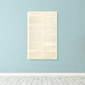 Indische Oceaan vervolg Canvas Afdruk (Insitu (Houten vloer))