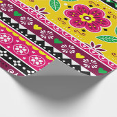 Indische of Pakistaanse truckkunst inspireerde naa Cadeaupapier (Hoek)