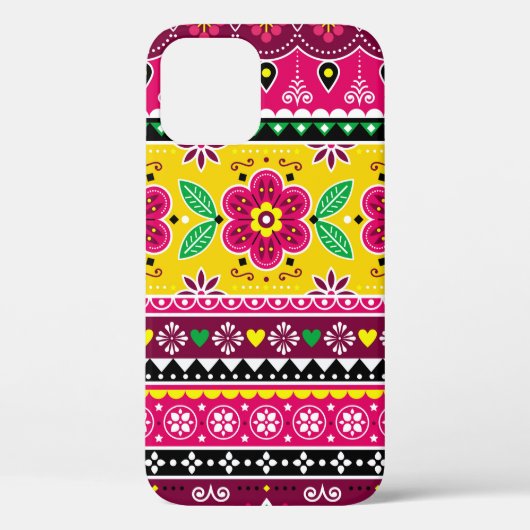 Indische of Pakistaanse truckkunst inspireerde naa Case-Mate iPhone Case (Achterkant)