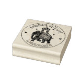 Indische olifant, aangepast handgemaakt met liefde rubberstempel (Stempel)