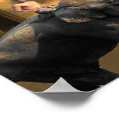 Indische olifant en Rider Poster (Hoek)