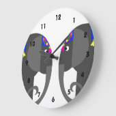 Indische olifant-klok grote klok (Hoek)