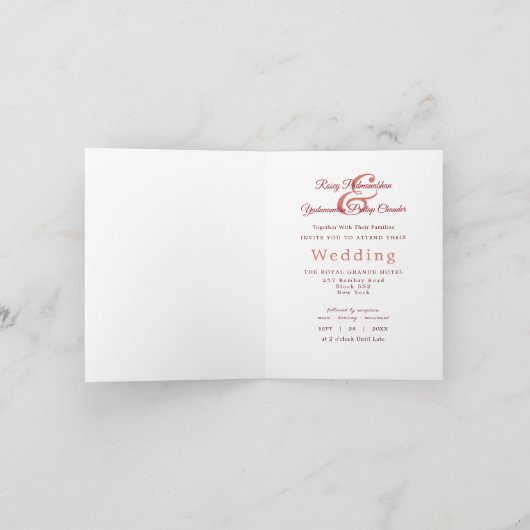 Indische olifant Rustic slaat de datum op (Binnen)