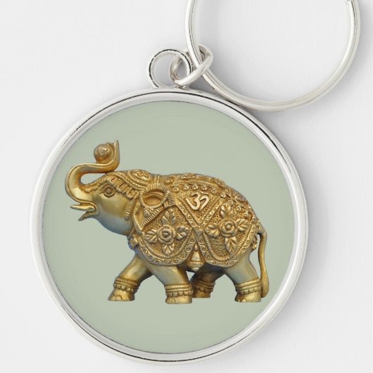 Indische olifant sleutelhanger (Voorkant)