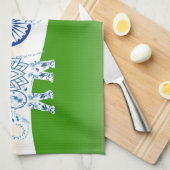 Indische olifant theedoek (Quarter Fold)