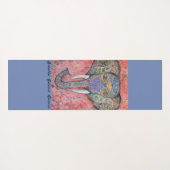 Indische olifant Yoga Mat (Achterkant (horizontaal))