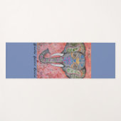 Indische olifant Yoga Mat (Voorkant (horizontaal))