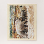 Indische olifanten legpuzzel (Verticaal)