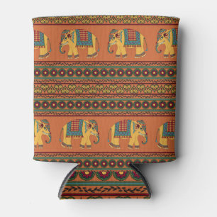 Indische olifanten, Sinaasappel Traditional Seamle Blikjeskoeler